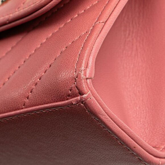 Chanel Mini Chevron Lambskin Trendy Cc Chain Wallet - Picture 8 of 10